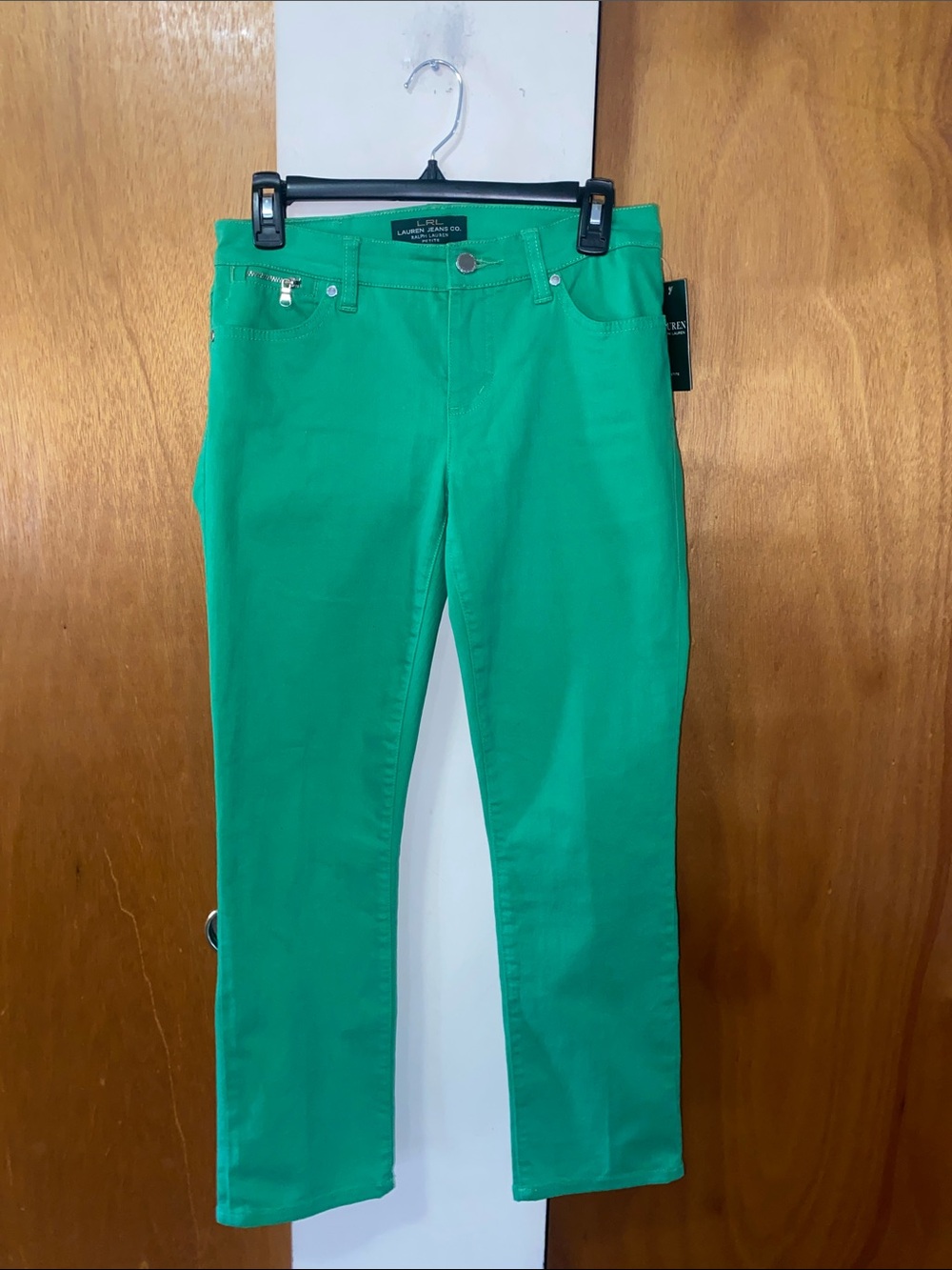 💚NWT Ralph Lauren Green Straight Jeans